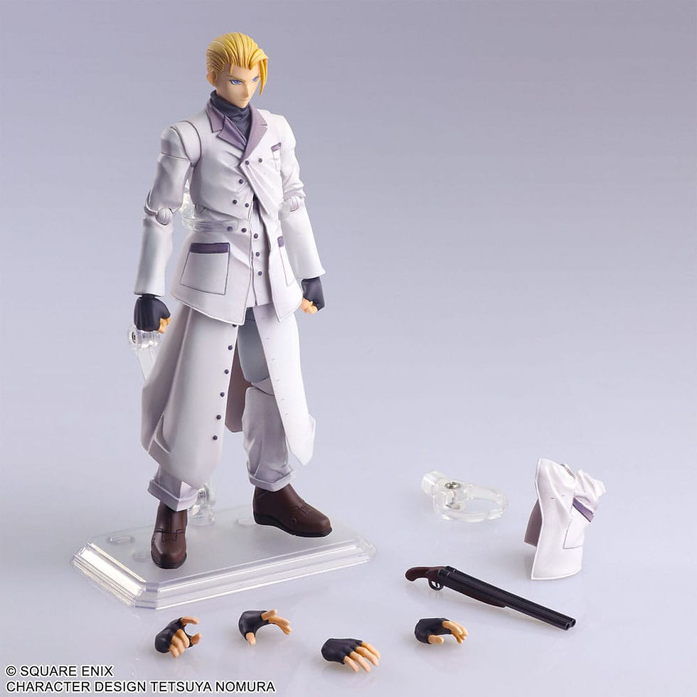 Miniaturbild: Final Fantasy VII Bring Arts Action Figure Rufus Shinra 15 cm