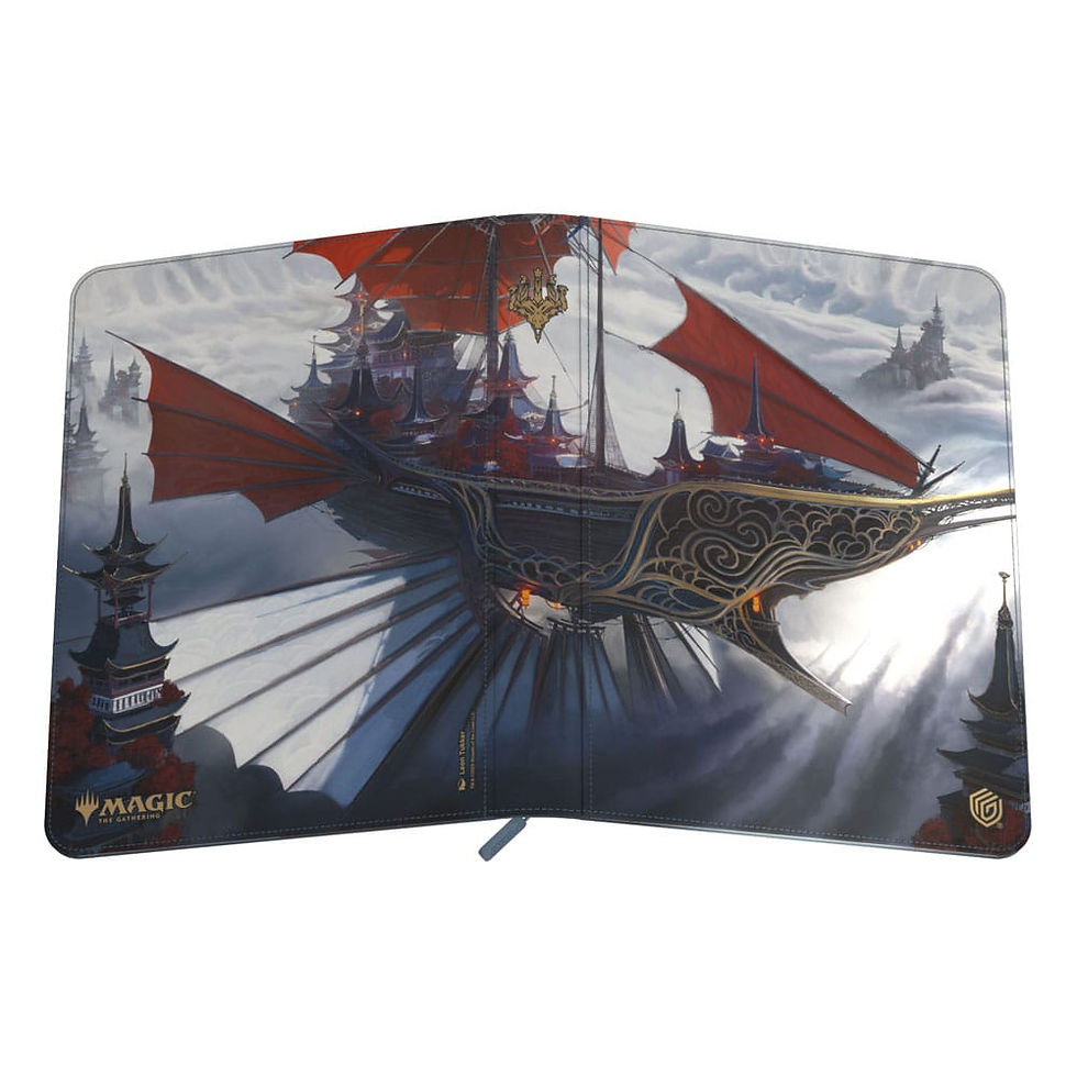 Miniature : Ultimate Guard Zipfolio 360 Xenoskin MTG Tarkir Dragonstorm -Mystic Monastery