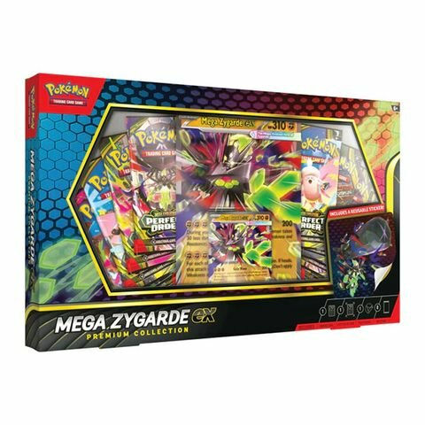 Pokemon Perfect Order Mega Zygarde ex Premium Collection ( 8 Boosters ) - EN trade card games