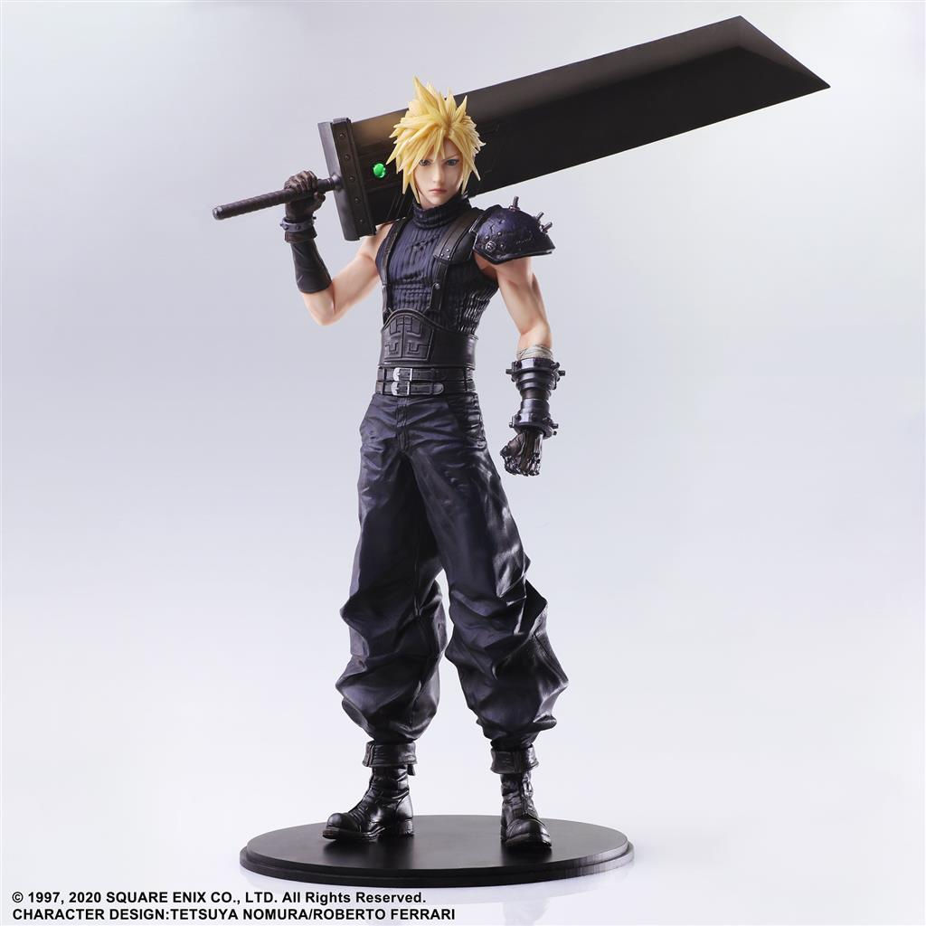 FINAL FANTASY VII REMAKE STATIC ARTS - CLOUD STRIFE 26CM