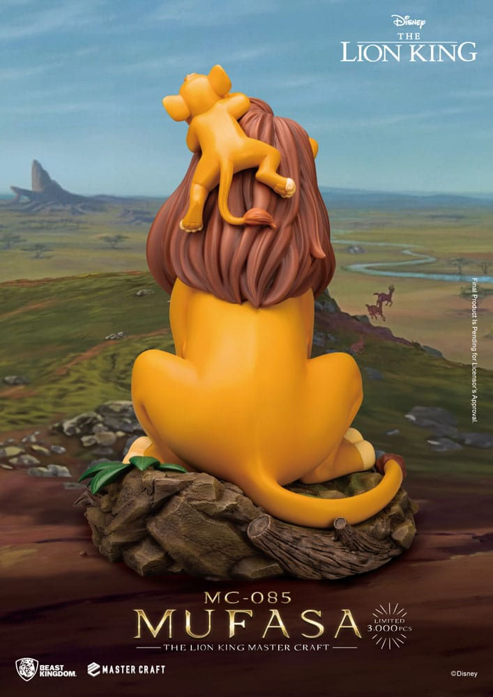 Thumbnail: Disney Master Craft Statue The Lion King Mufasa 36 cm Limited Edition