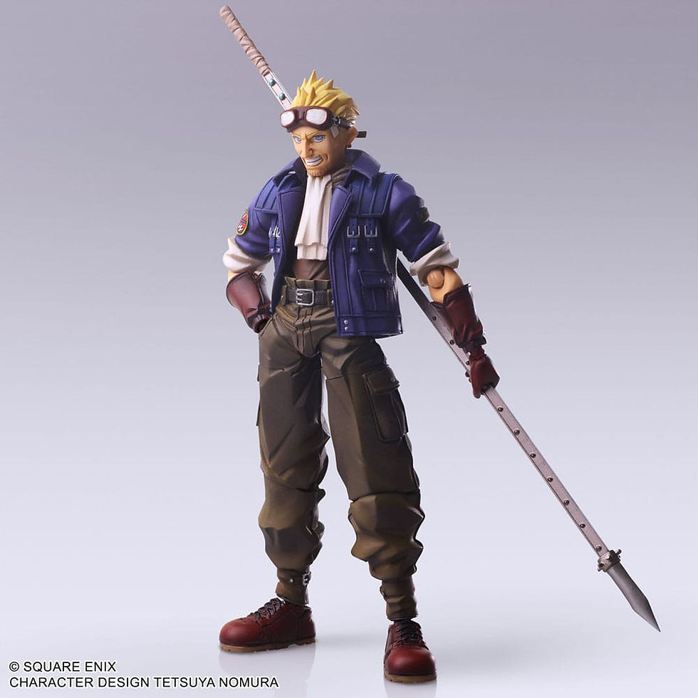 Miniaturbild: Final Fantasy VII Bring Arts Action Figure - Cid Highwind 15 cm
