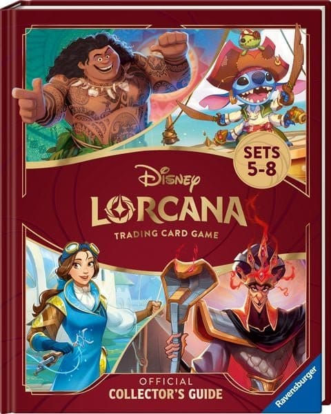 Disney Lorcana TCG Book The Official Collector's Guide - Sets 5-8 - EN trade card games