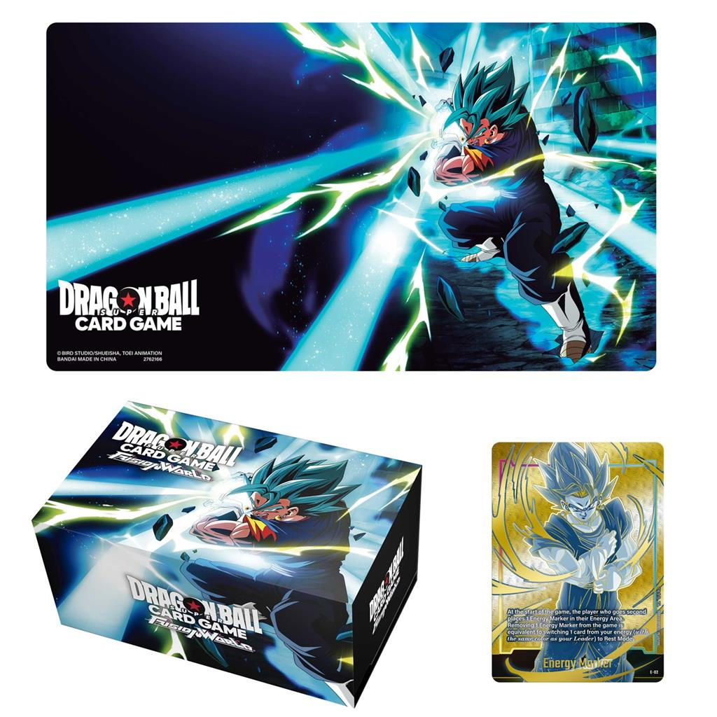 DBZ Card Game Fusion World Accessories Set 02 Vegito - EN