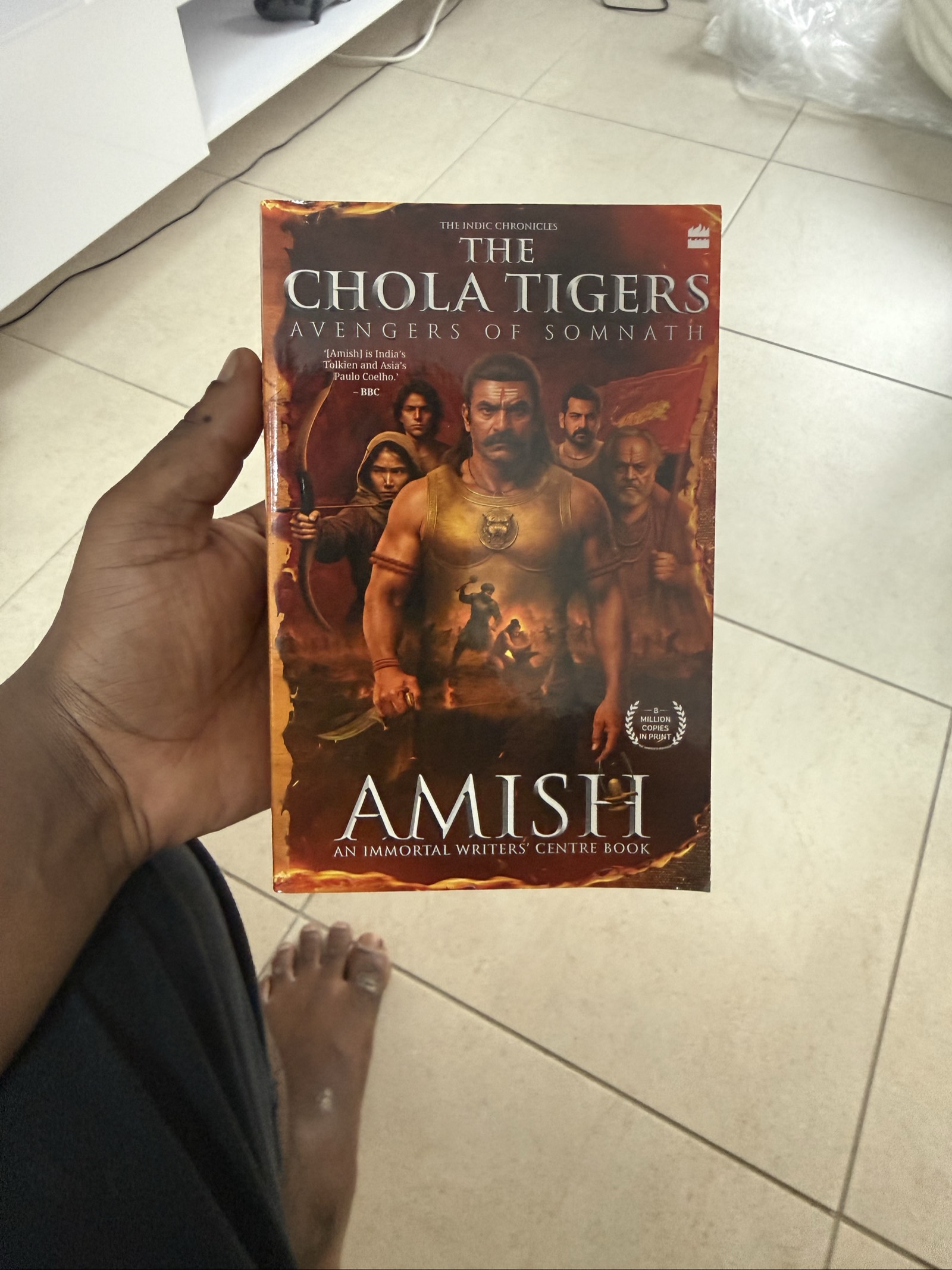Livre The Chola Tigers - Amish
