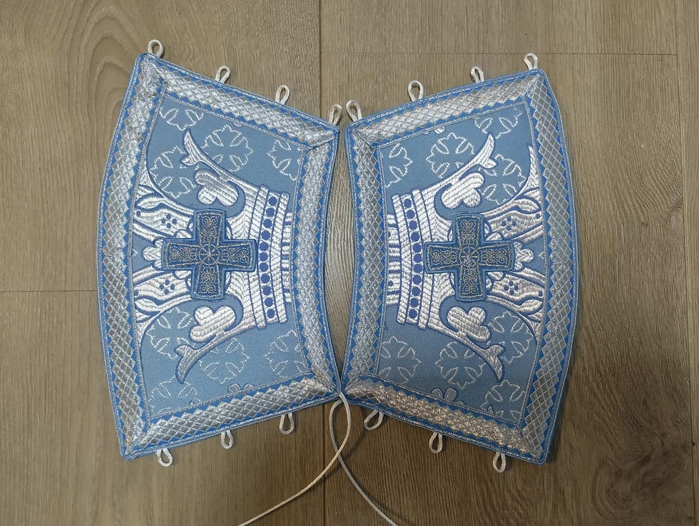 Thumbnail: Protodeacon's vestment  - Church costume - Sticharion, orar and cuffs in brocade