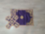 Thumbnail: Elegant Embroidered Chalice Covers in gabardine/ satin / velvet - Aer, chalice