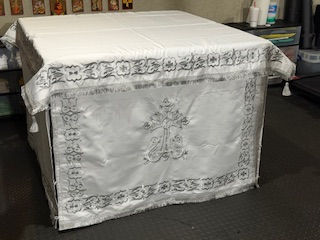 Thumbnail: Altar cover - Covers for the altar table - Vestment on the throne and the altar