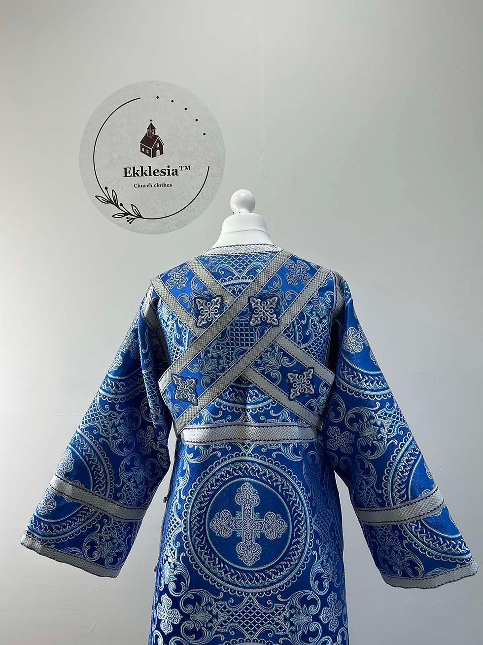 Thumbnail: Brocade stichar and orar for subdeacon - Liturgical vestmet - Altar boy robe