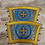 Thumbnail: Liturgical vestment - Priest vestment on blue brocade - Church priest set