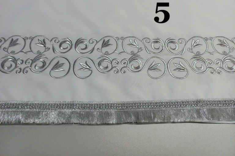 Thumbnail: Embroidered podriznik - Priest stikhar - Robe under phelon - White embroidered