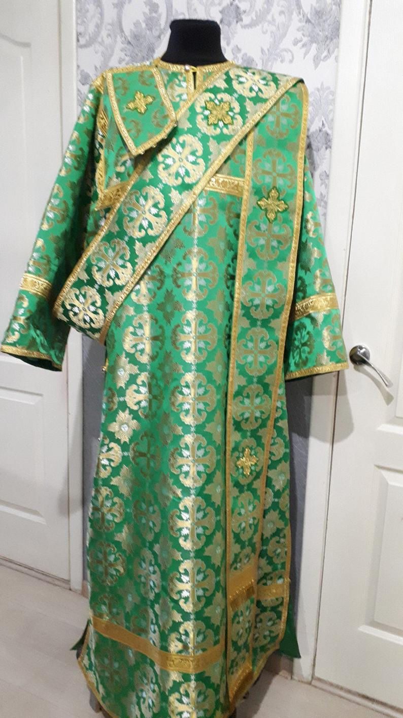 Thumbnail: Protodeacon's vestment - Orthodox Vestment - Protodeacon's set of vestments