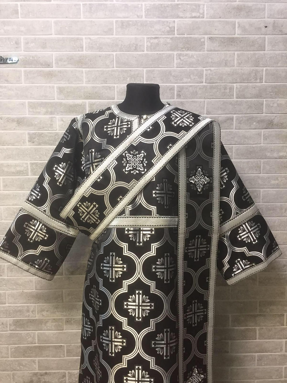 Thumbnail: Protodeacon's vestment - Orthodox Vestment - Protodeacon's set of vestments