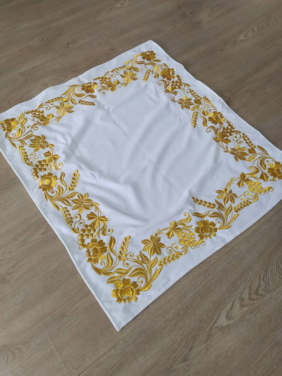 Thumbnail: Embroidered black velvet gospel cover - Gospel vestment - Gospel Cape Altar