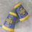 Thumbnail: Rich blue orthodox set of stole and cuffs in brocade - Priest's communion set