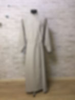 Thumbnail: Embroidered light Orthodox cassock - Inner cassock - Cassock in gabardine