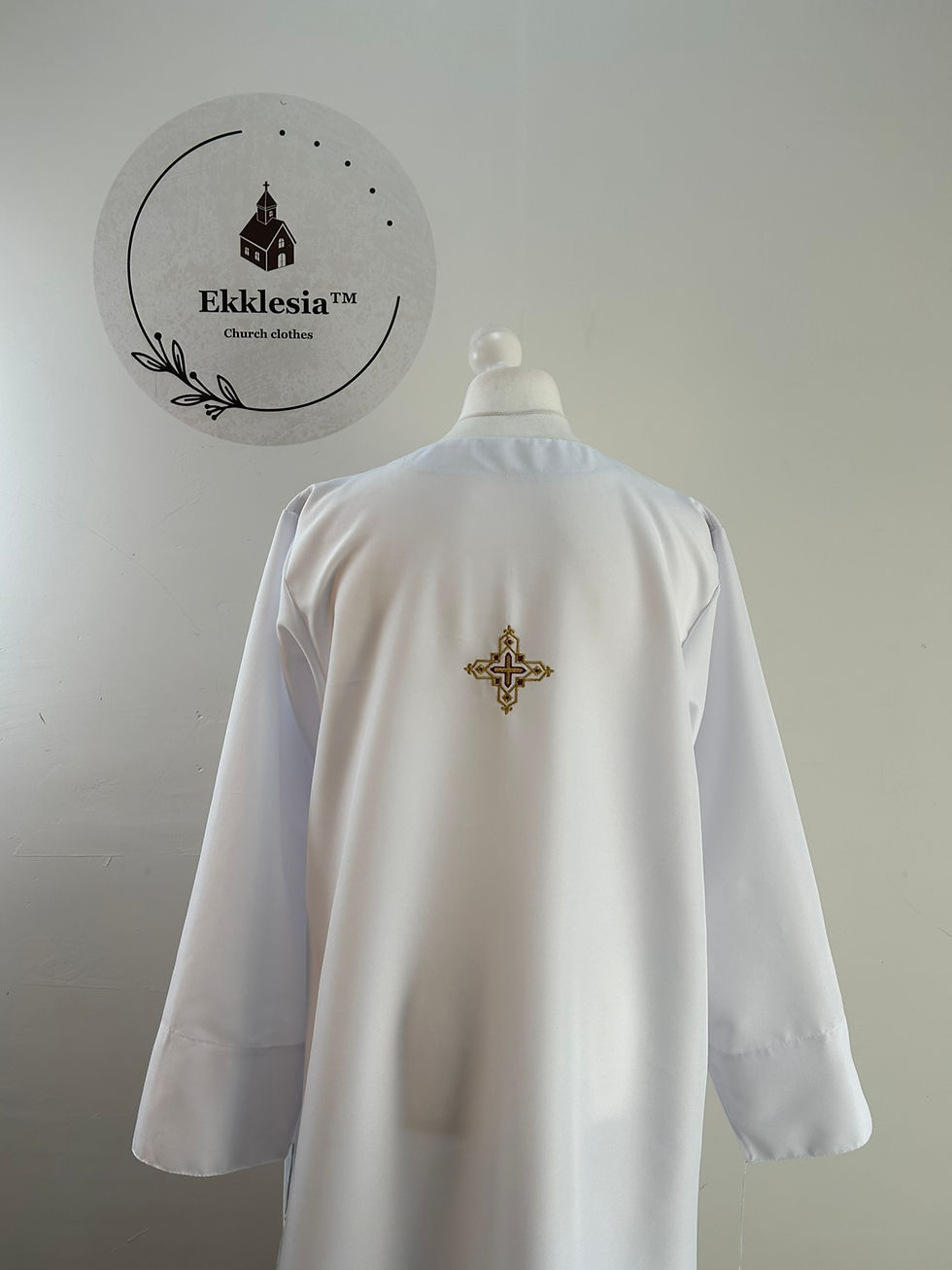 Thumbnail: Embroidered Stikhar in gabardine Byzantium - podriznik - Priest stikhar