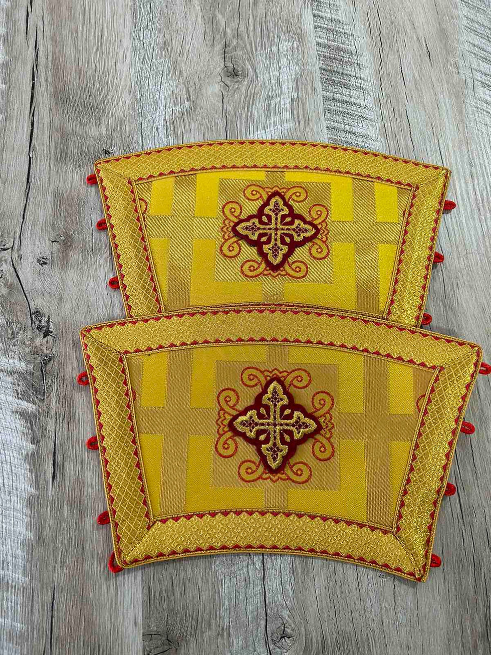 Thumbnail: Sticharion for deacon priest - Deacon's alb - Orthodox Liturgical Vestment