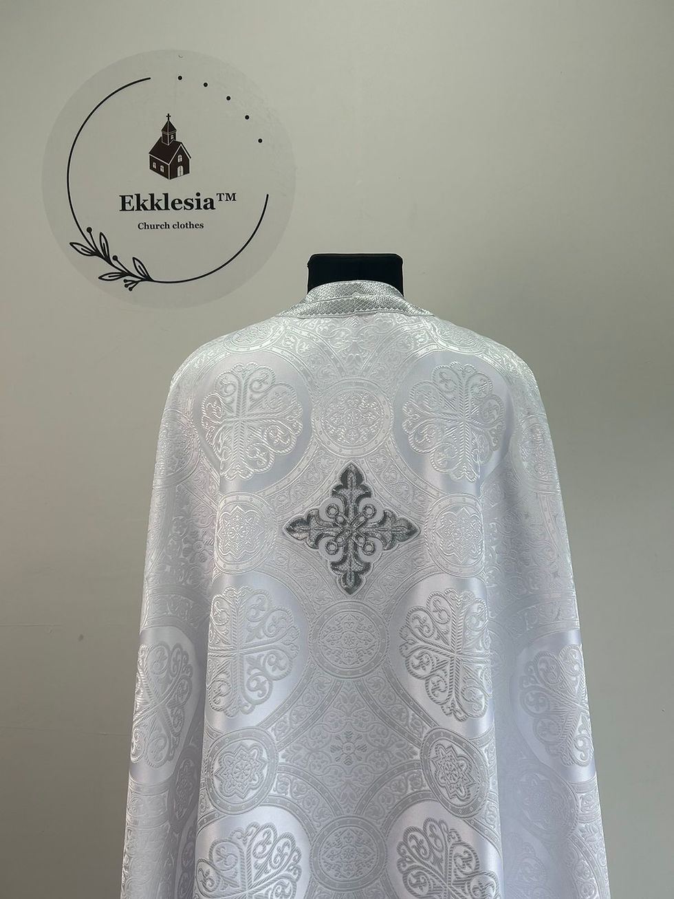 Thumbnail: Vestment for priest in brocade - Phelon in Greek style - Liturgical clothes