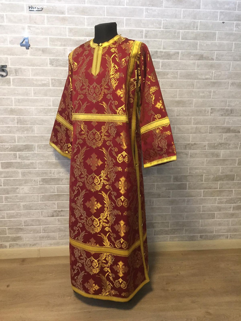 Thumbnail: Stichar  - Orthodox sticharion - Church stikhar - Altar Server Reader Robe