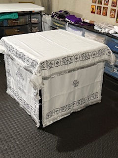 Thumbnail: Altar cover - Covers for the altar table - Vestment on the throne and the altar