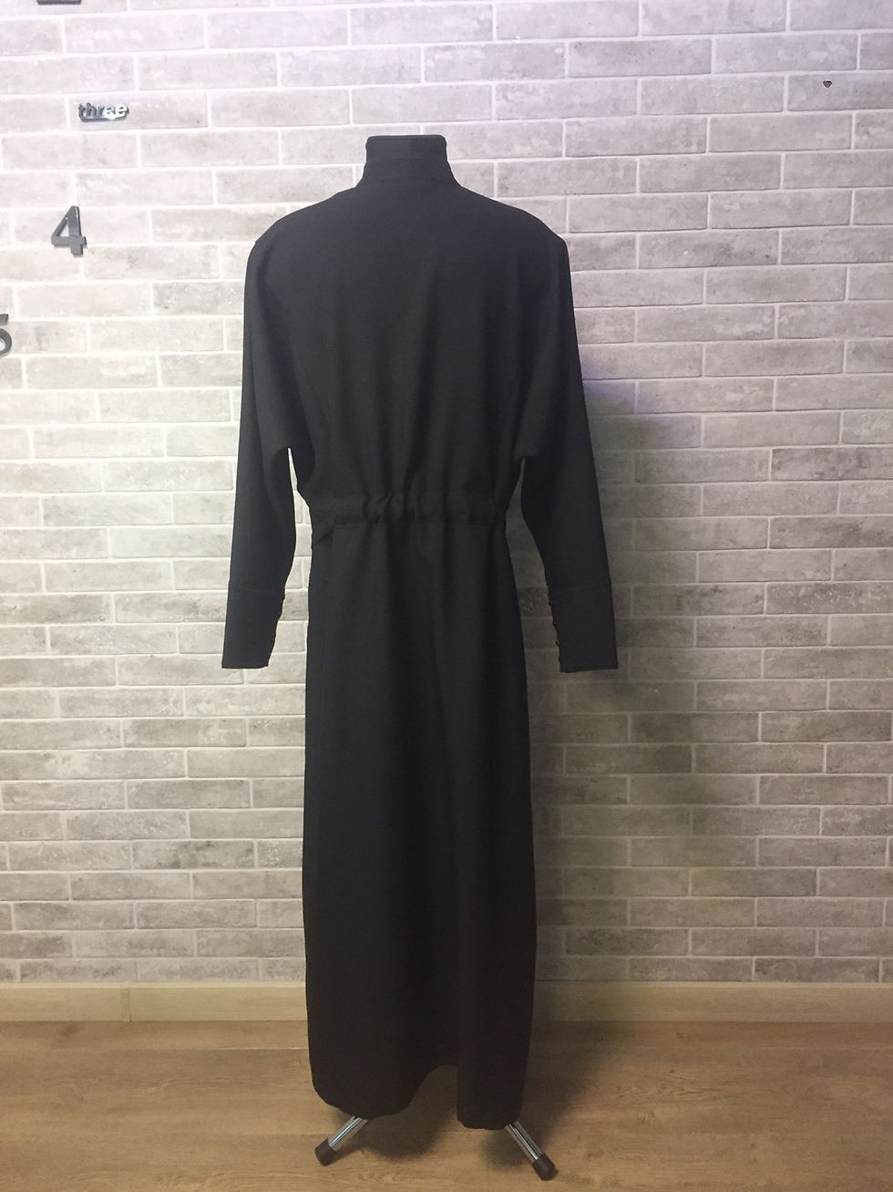 Thumbnail: Orthodox Greek cassock in gabardine - Inner cassock for priest - Seminarian