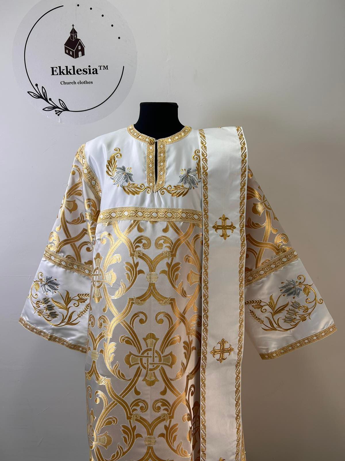 Сombined deacon's or protodeacon's vestment - Orthodox stichar and church orar