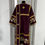 Thumbnail: Embroidered vestment for deacon - Stichar, orar, cuffs on satin fabric