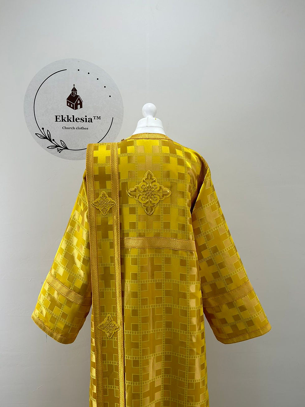 Thumbnail: Deacon's sticharion - Deacon's alb - Orthodox Vestment - Stichar in brocade