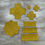 Thumbnail: Set of crosses for Bishops vestment set - Embroidered patch crosses set