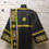 Thumbnail: Embroidered silk deacon's vestment - Orthodox deacon's stichar and orar