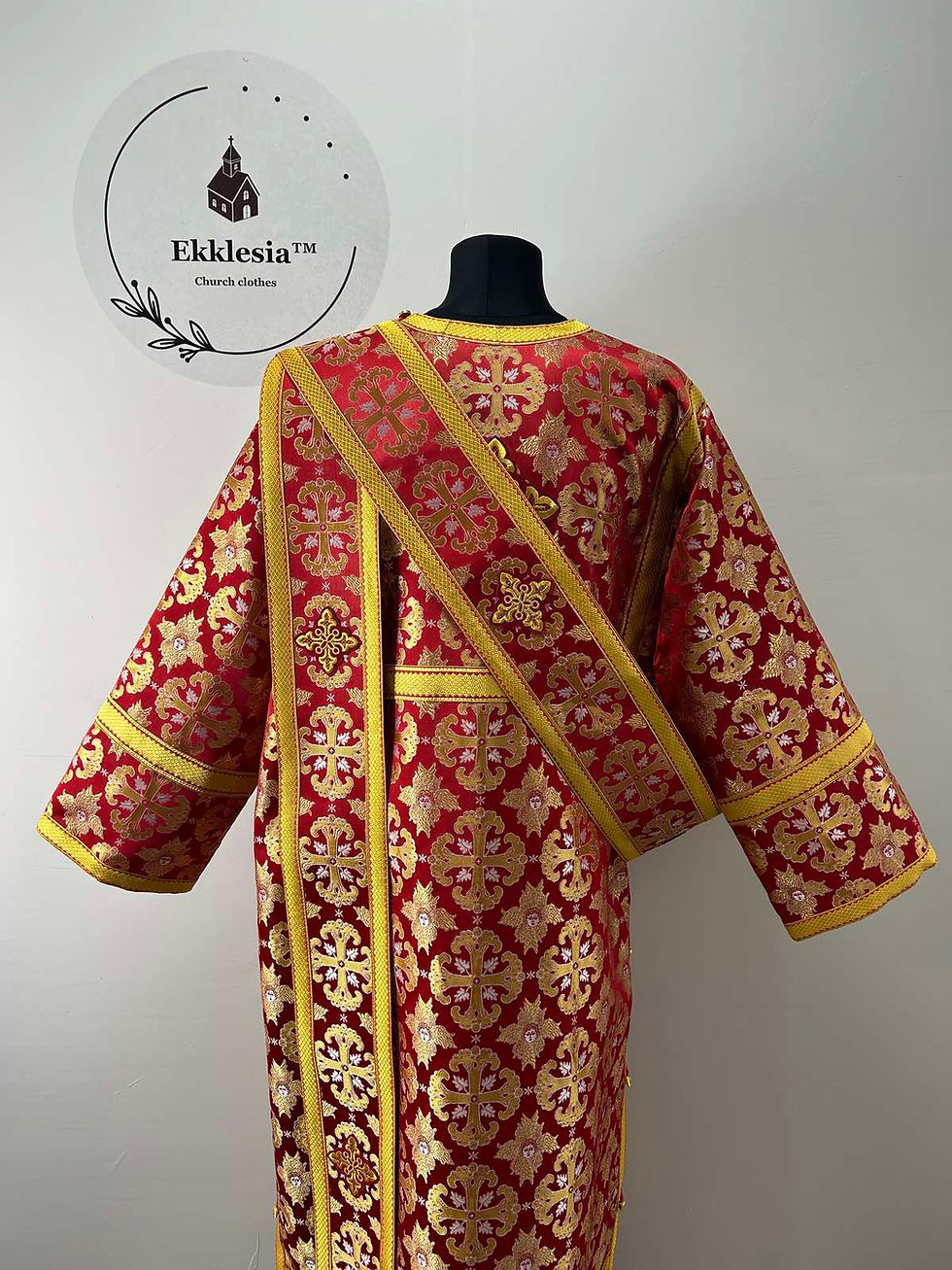 Thumbnail: Protodeacon's vestment - Orthodox Vestment - Protodeacon's set of vestments