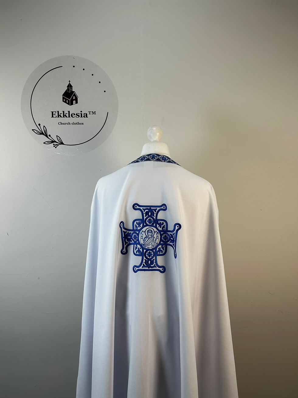 Thumbnail: Vyshyvanka vestment set - Liturgical vestment set for priest with the embroidery