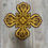 Thumbnail: Set of 16 embroidered crosses for priest vestment - Patch crosses appliques