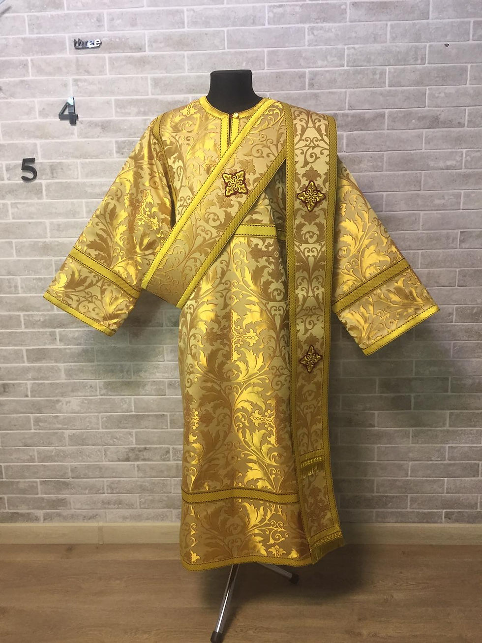 Thumbnail: Deacon's vestment - Protodeacons set - Orthodox church liturgical vestment
