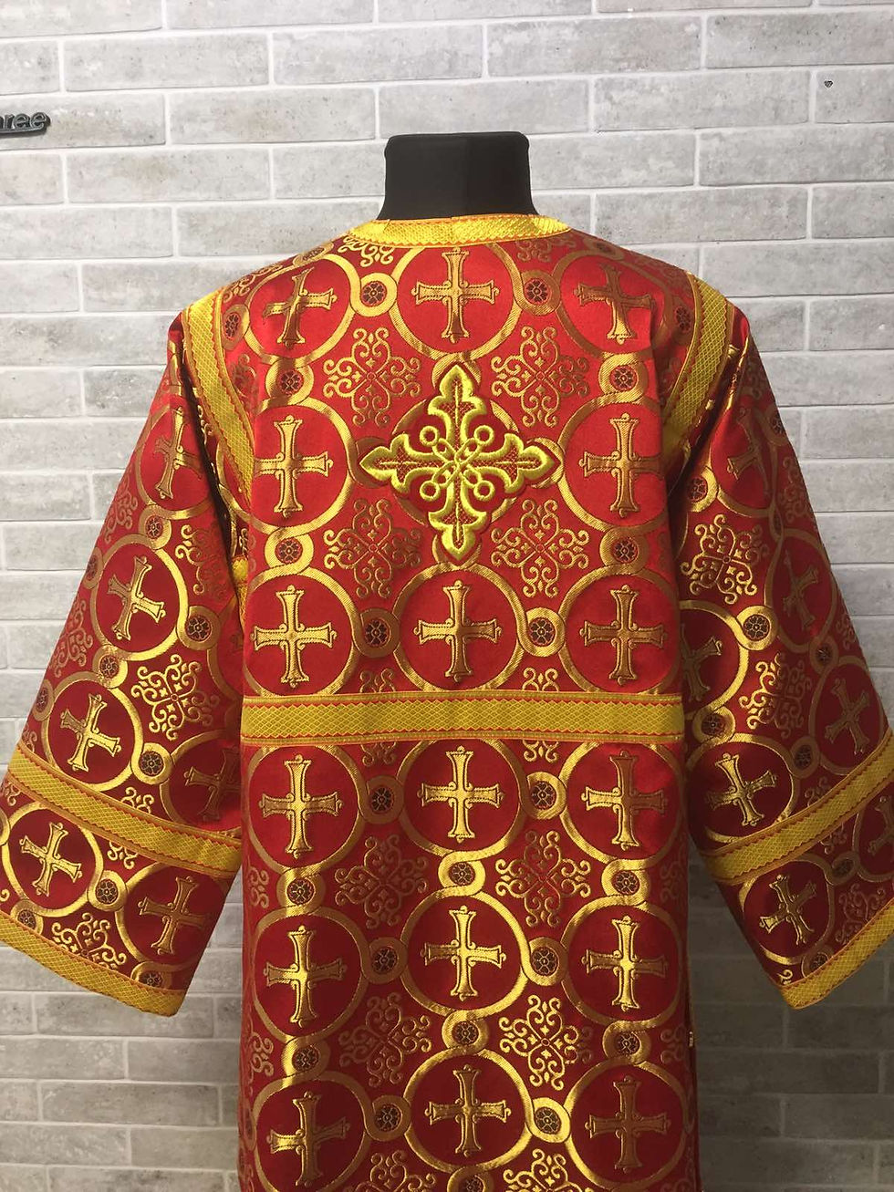 Thumbnail: Red Altar Server Reader Robe - Stikharion - Surplice - Rochet - Alb
