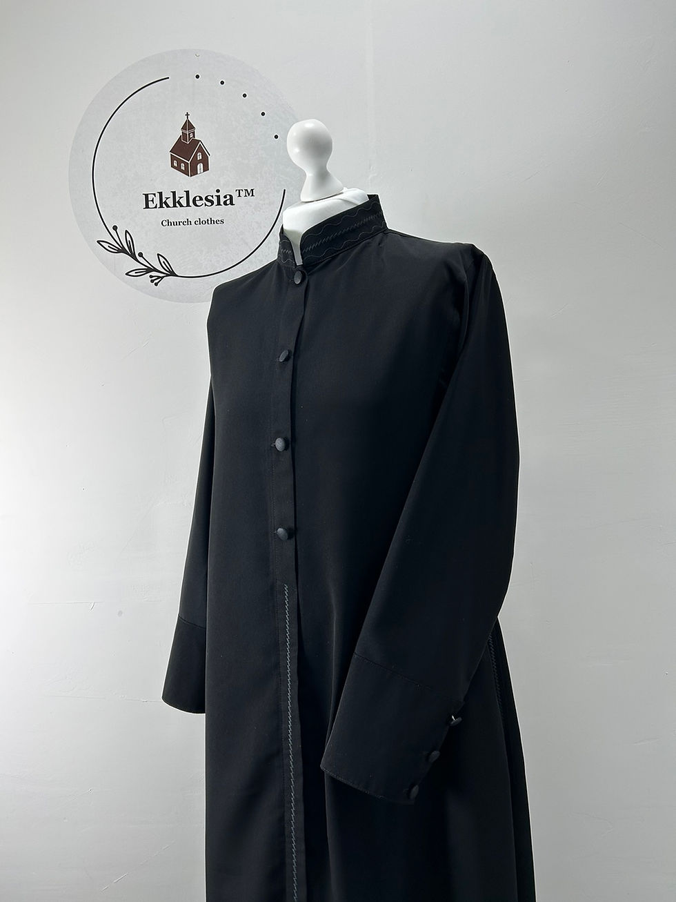 Thumbnail: Orthodox cassock with buttons - Embroidered inner cassock in Burgarian style