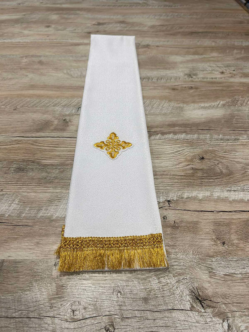 Thumbnail: Gospel bookmark - Minimal style church bookmark - Liturgical Gospel book