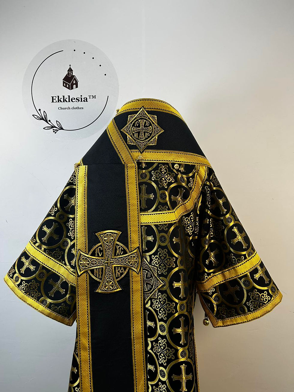 Thumbnail: Combined Bishop's silk Vestments - Vestment set for Bishop - Archbishop's set