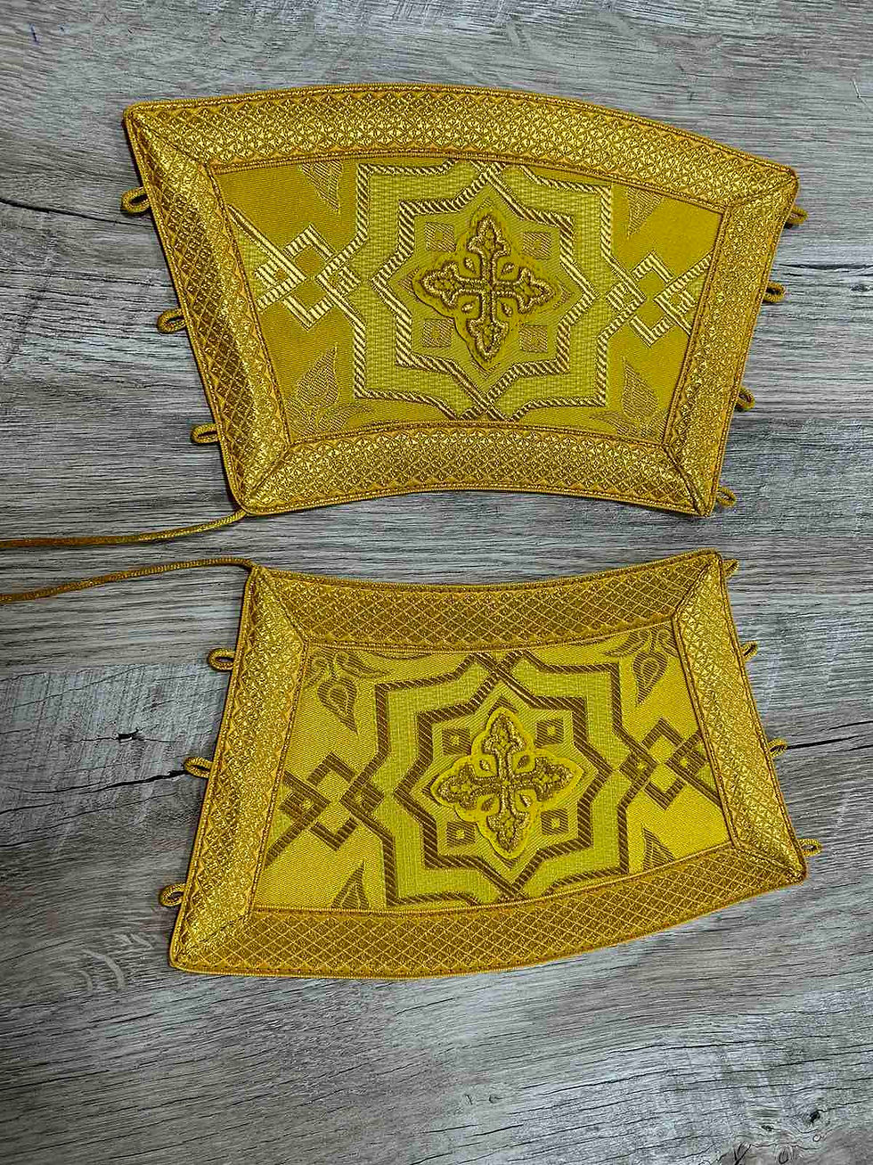 Thumbnail: Protodeacon's sticharion - Deacon's alb - Orthodox Vestment - Stichar for deacon