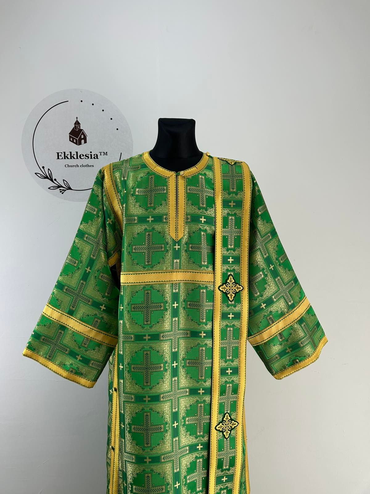 Orthodox vestment for deacon - Liturgical vestment set - Stichar and single orar