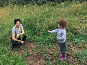Gardening under blockade helps a single mother survive