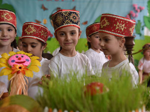 Easter celebrations at Aragatsotn's daycare centers