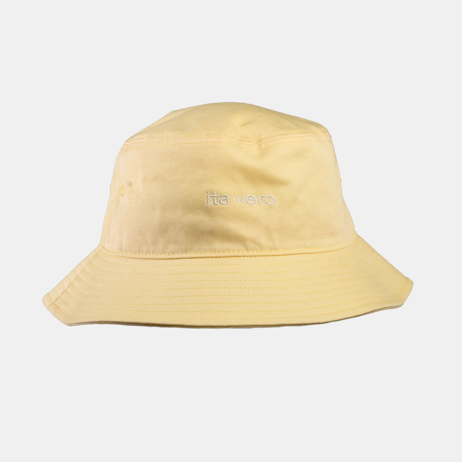 jupiter bucket hat in lemon