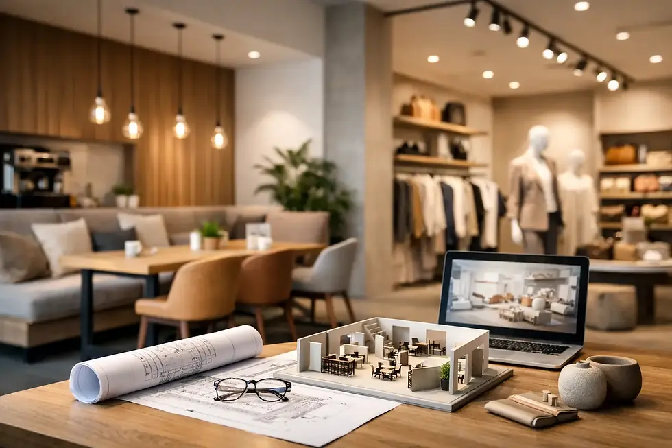Diseño de interiores comerciales rentable