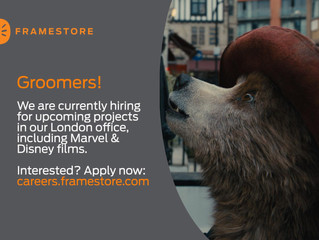 Framestore's Groom team in London are looking for Groom TD's