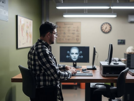 Toronto small business owner consulting with an IT service provider—illustrating the shift from break-fix IT to managed IT support