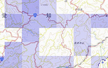 シカ密度マップ画面