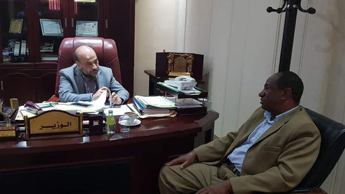 منير عصر يطلب سرعة التواصل مع رئيس فرع ديوان الوزراء بالجنوب