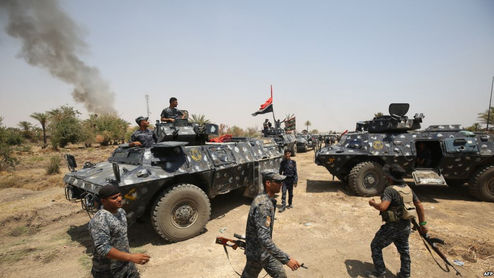 فروا من قتال داعش والآن يقودون الأمن في الأنبار'